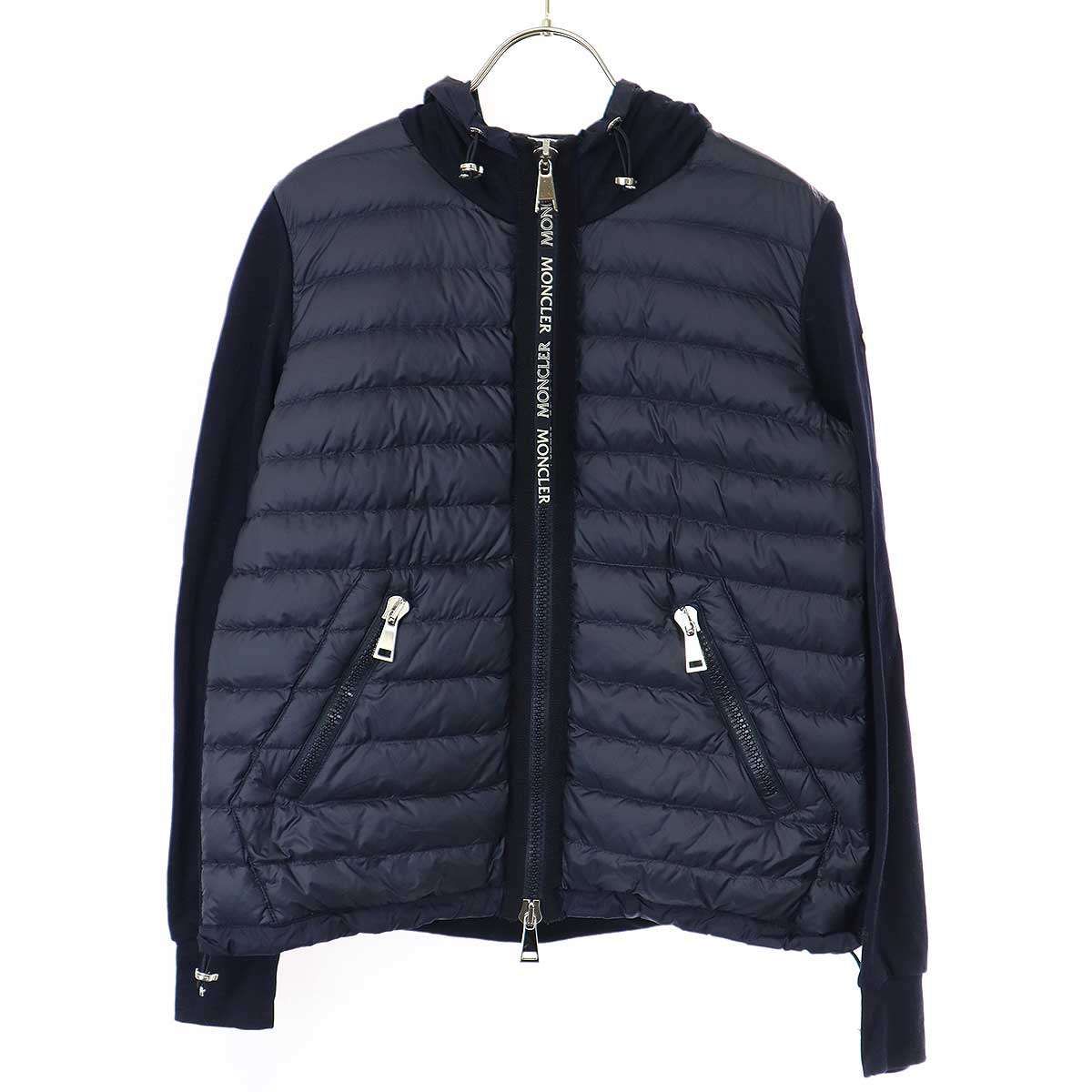 MONCLER モンクレール　ダウンジャケット スウェットコンビ MONCLER ダウンジャケット スウェットコンビ モンクレール