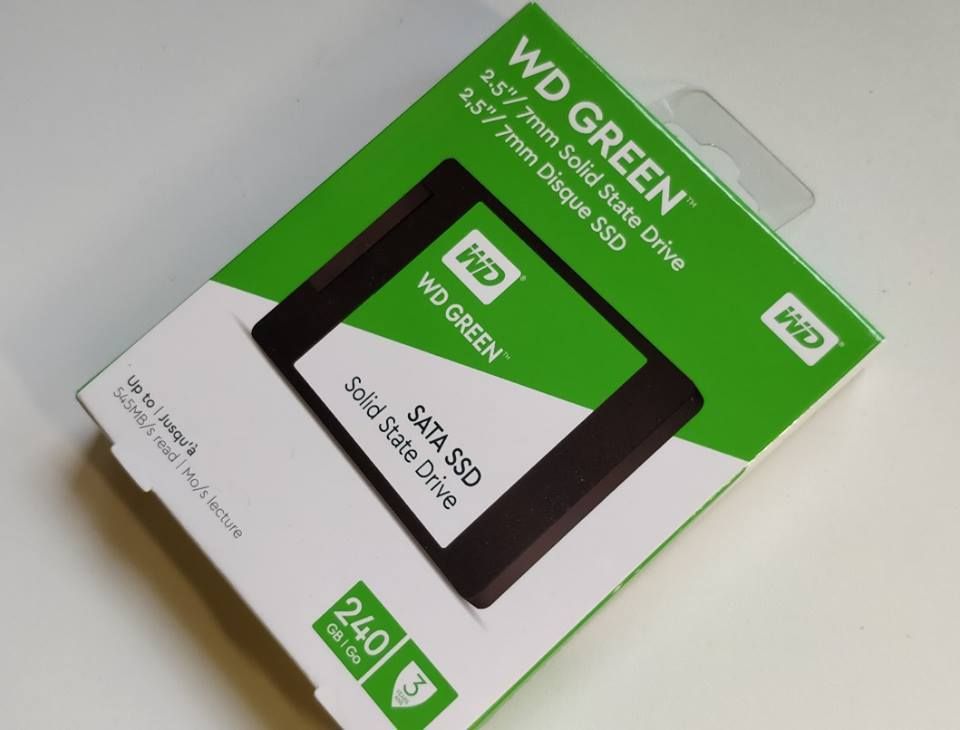 Western Digital グリーン SSD 240GB 内蔵 2.5