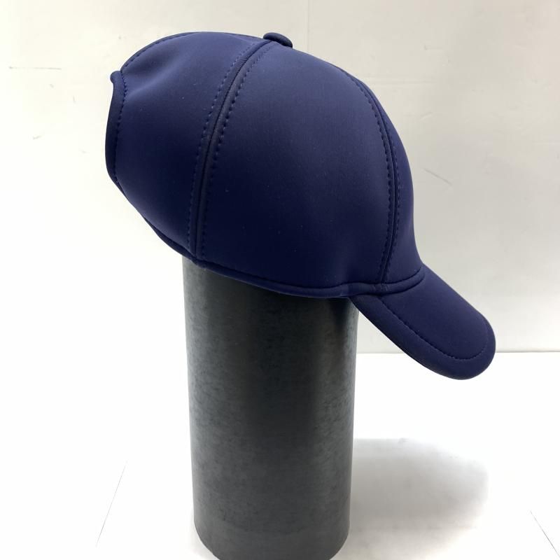 美品☆HERMES ネオバンアトランティックベースボールキャップ キャンバス 青 中古】HERMES ネオバンアトランティック Hリフトベースボール