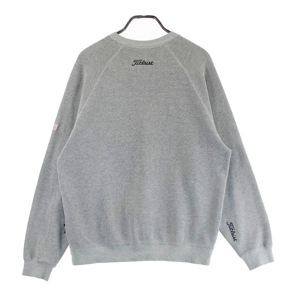 サイズ：M TITLEIST タイトリスト スウェットトレーナー グレー系