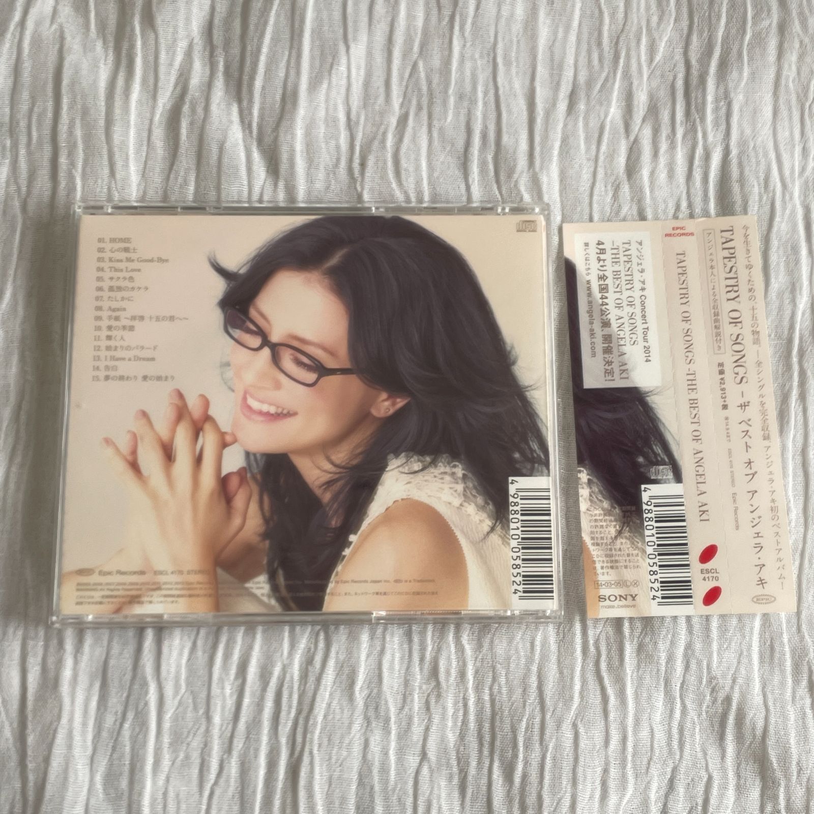 アンジェラ・アキ｜TAPESTRY OF SONGS-THE BEST OF ANGELA AKI