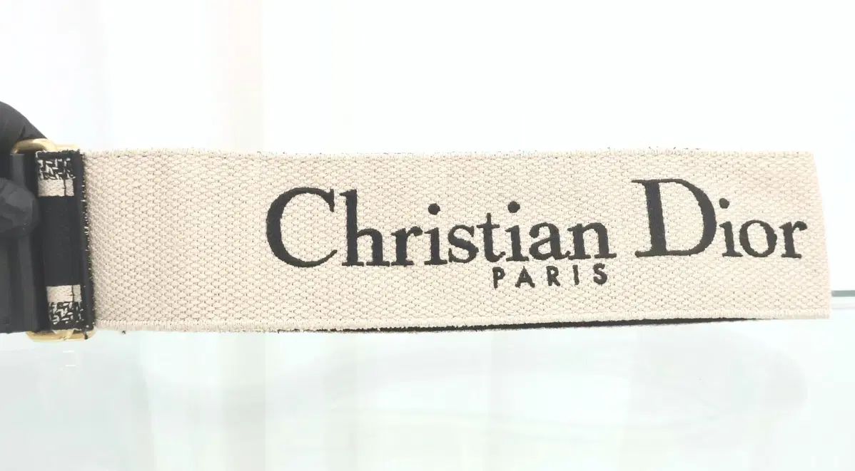 ディオール刺繍ロゴ ショルダーストラップ