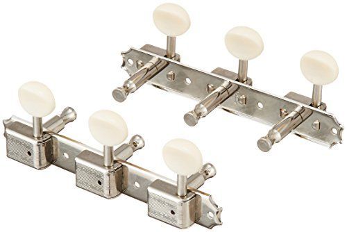 ギターペグ Kluson Deluxe 3 per side PB Nickel KLUSON 3 per plate