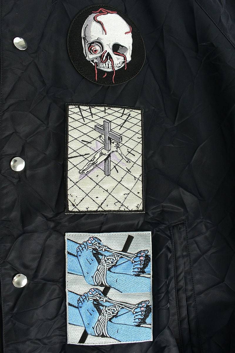 キディル 22SS PATCH COACH JACKET KL571 シワ加工パッチコーチ 