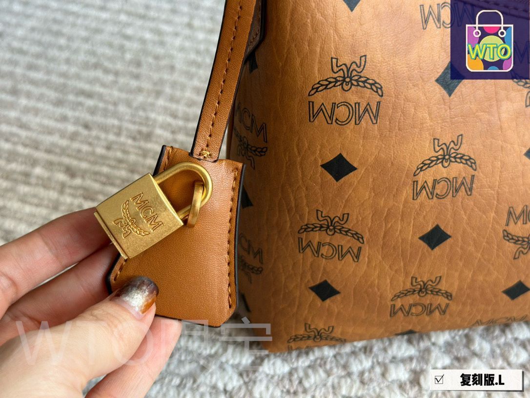 今日 MCM Hobo Bag ホーボーバッグ バタークロ issant-WTO輸入3