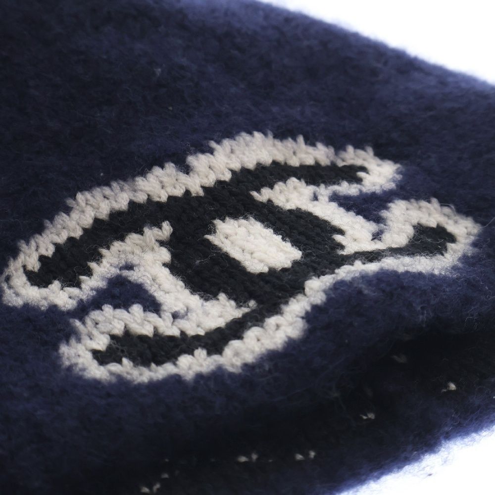 CHANEL (シャネル) B08891 NJ232 ココマーク ニットキャップ ビーニー