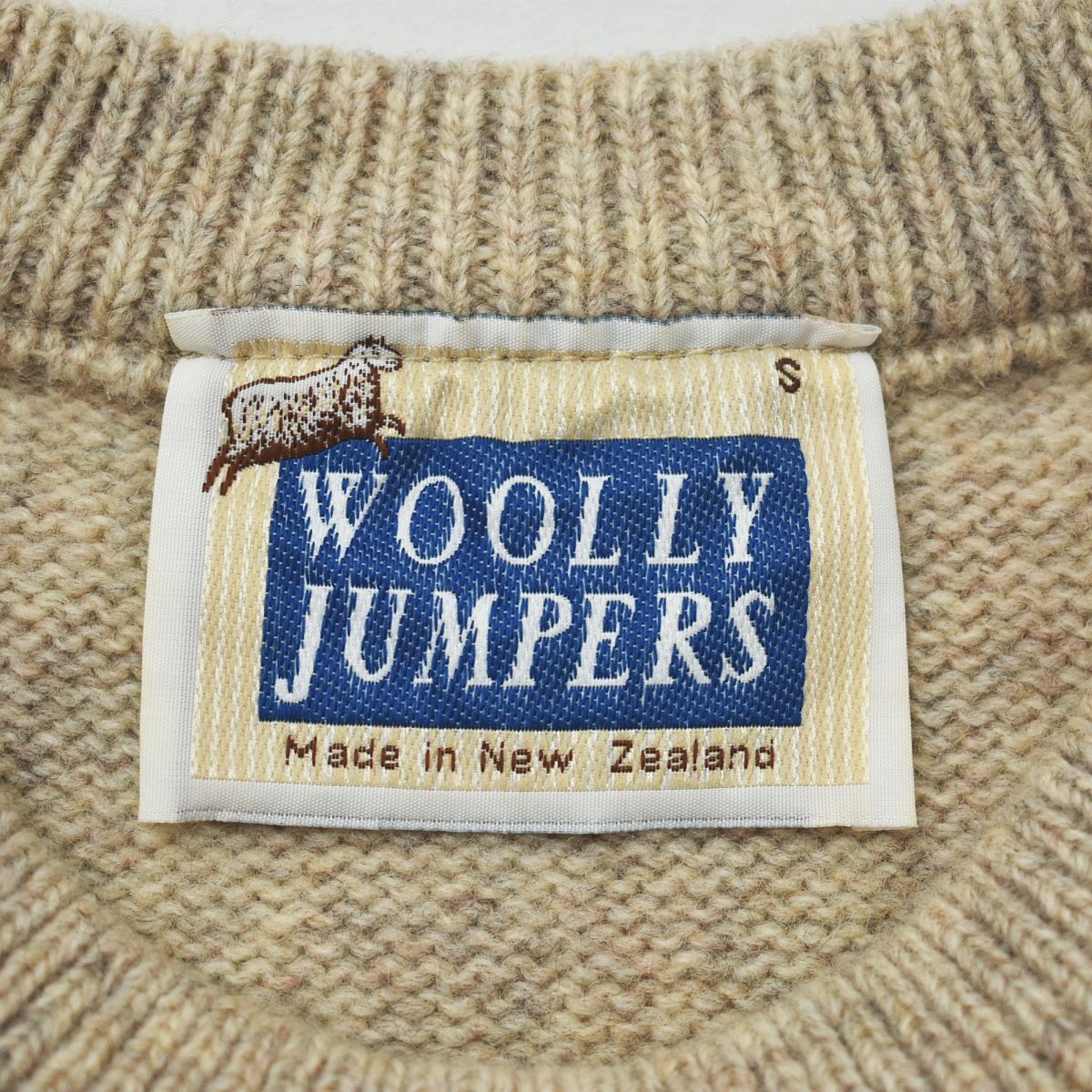 美品】 ニュージーランド製 ウーリージャンパーズ WOOLLY JUMPERS 羊柄