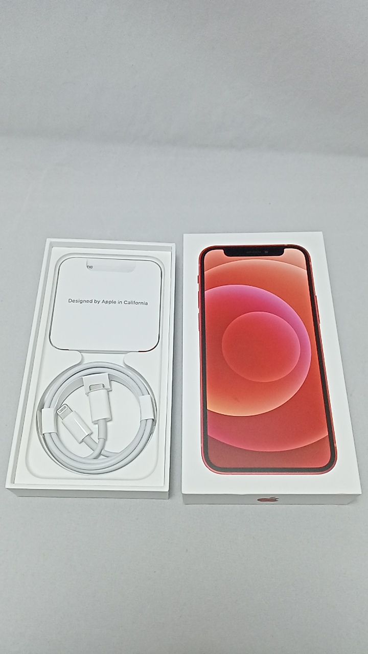 新品未使用　iPhone12mini　A2398　128GB　本体 プロダクトレッド 　SIMフリー　箱　充電器　251644171　イヤホン 新品未使用 iPhone12mini A2398 128GB 本体 プロダクトレッド SIM