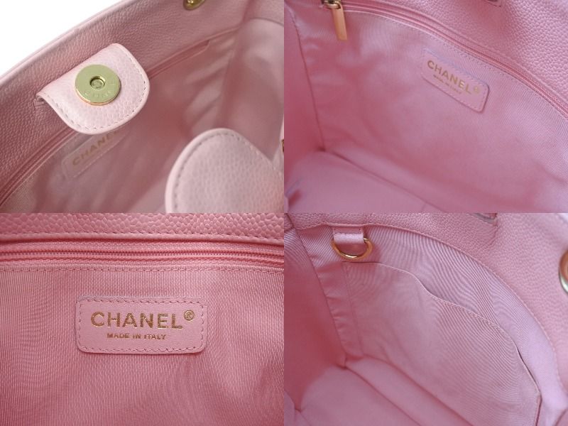 極美品 CHANEL シャネル PST マトラッセ チェーントート CCステッチ  