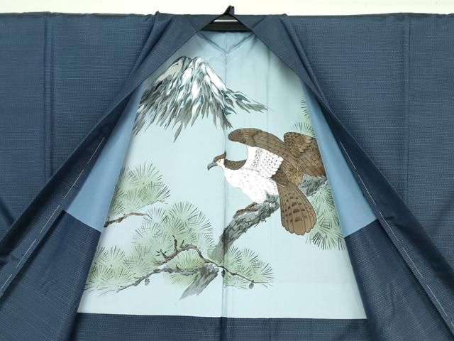 平和屋着物○訪問着 本場縞大島紬 絞り 薩摩染織物謹製 辻が花 証紙