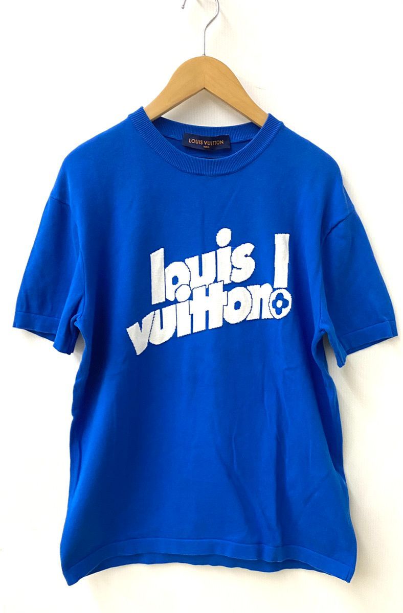 ルイヴィトン LOUIS VUITTON 21AW クルーネックシルクニットTシャツ