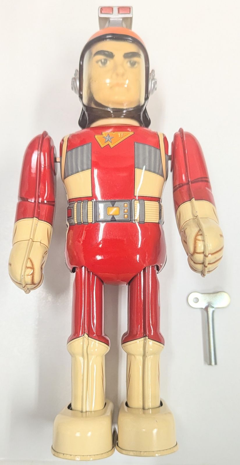 ⭐️ キャプテンウルトラ ゼンマイ歩行ブリキ ◇ビリケン商会製 ビリケン商会 キャプテンウルトラ メカニカルフィギュア ブリキ