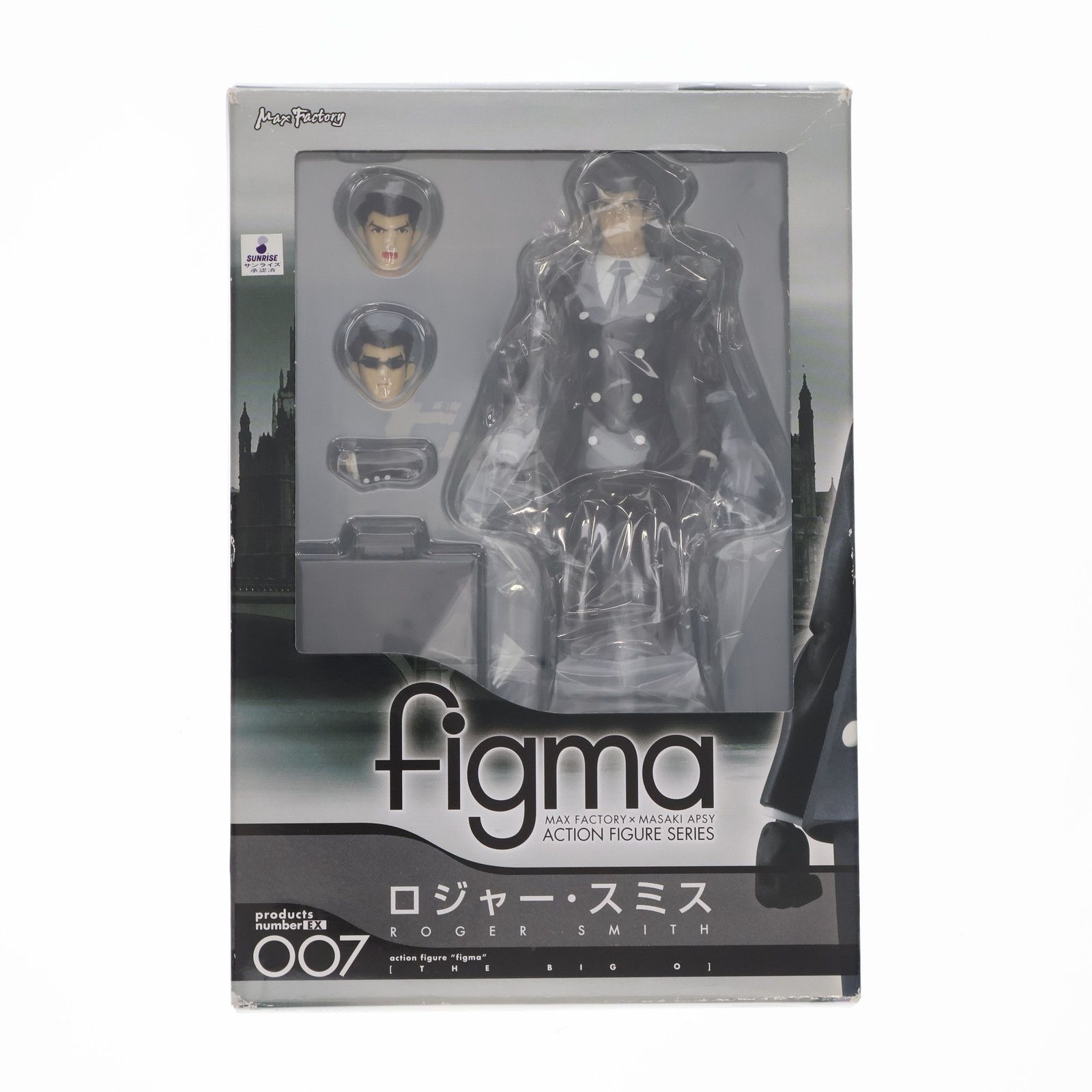 Max Factory - figma(フィグマ) EX-007 ロジャー・スミス THE ビッグオー 完成品 可動フィギュア ワンフェス2011夏&amp;GOODSMILE ONLINE SHOP限定 マックスファクトリー Amazon | [FIG]figma(フィグマ) EX-007 ロジャー・スミス THE