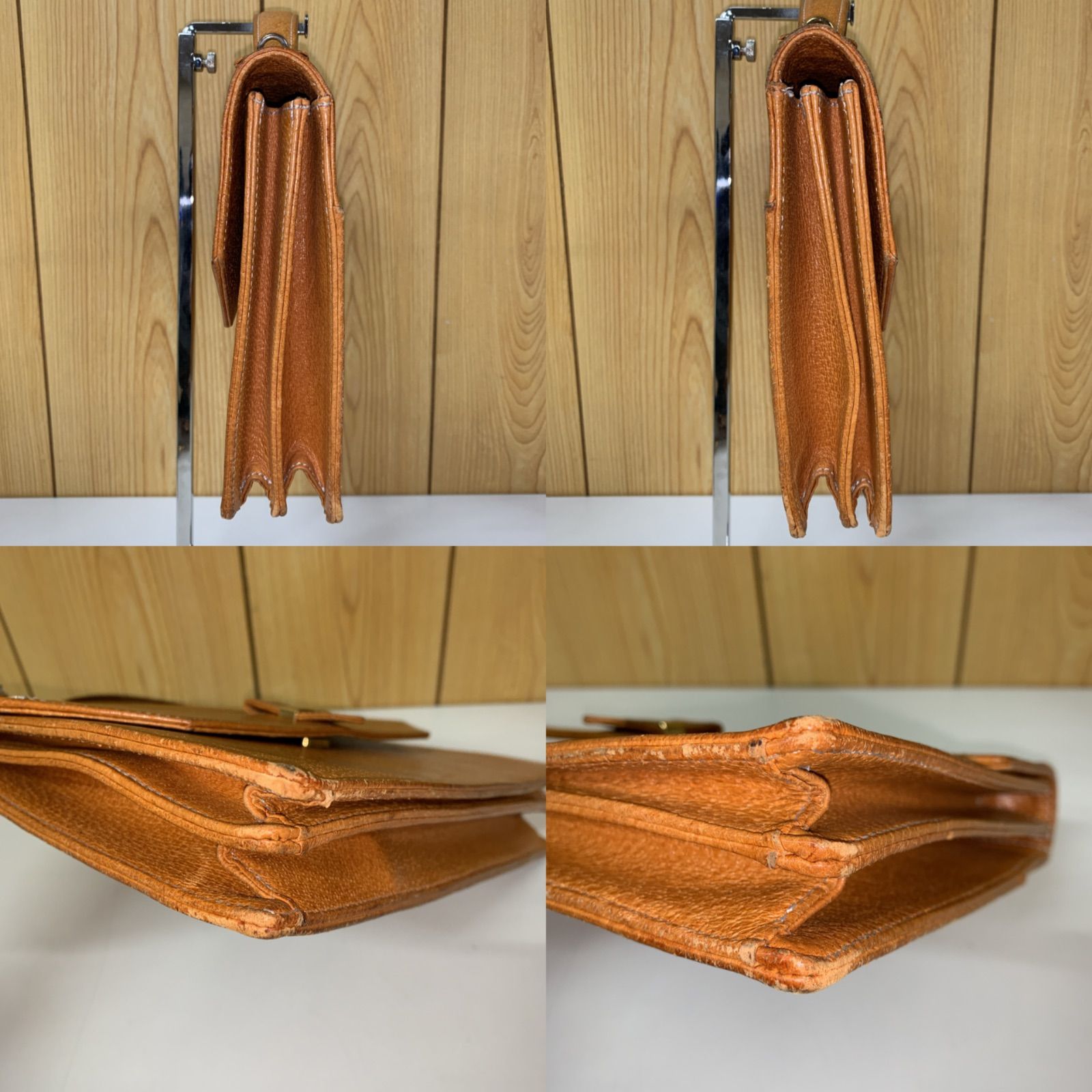 53 courreges クレージュ 2way ショルダーバッグ レザー - メルカリ