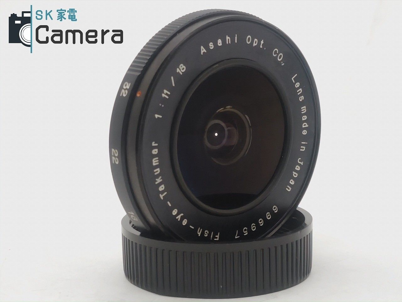 希少品】Fish-eye-Takumar 1:11/18【極薄広角パンケーキ】