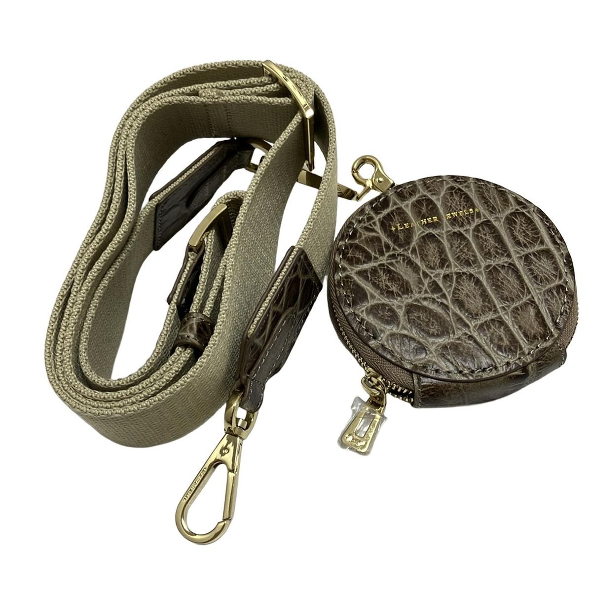 LEATHER JEWELS(レザージュエルズ) ハンドバッグ - 17M53 ライト  