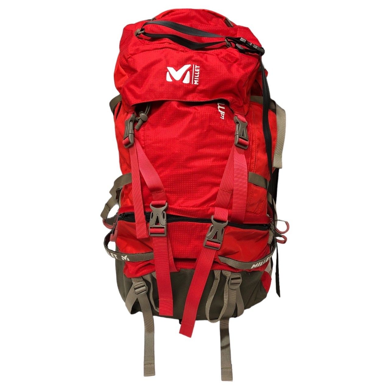 MILLET(ミレー) MIAGE 45 LD バックパック 登山 リュック アウトドア バッグ 鞄 レッド×グレー - メルカリ