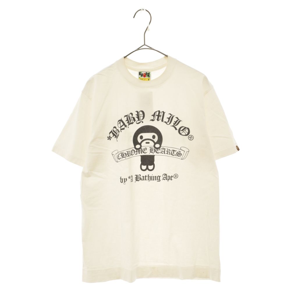 希少CHROME HEARTS × A BATHING APE Tシャツ ベビー 希少CHROME HEARTS × A BATHING APE Tシャツ ベビー - メルカリ