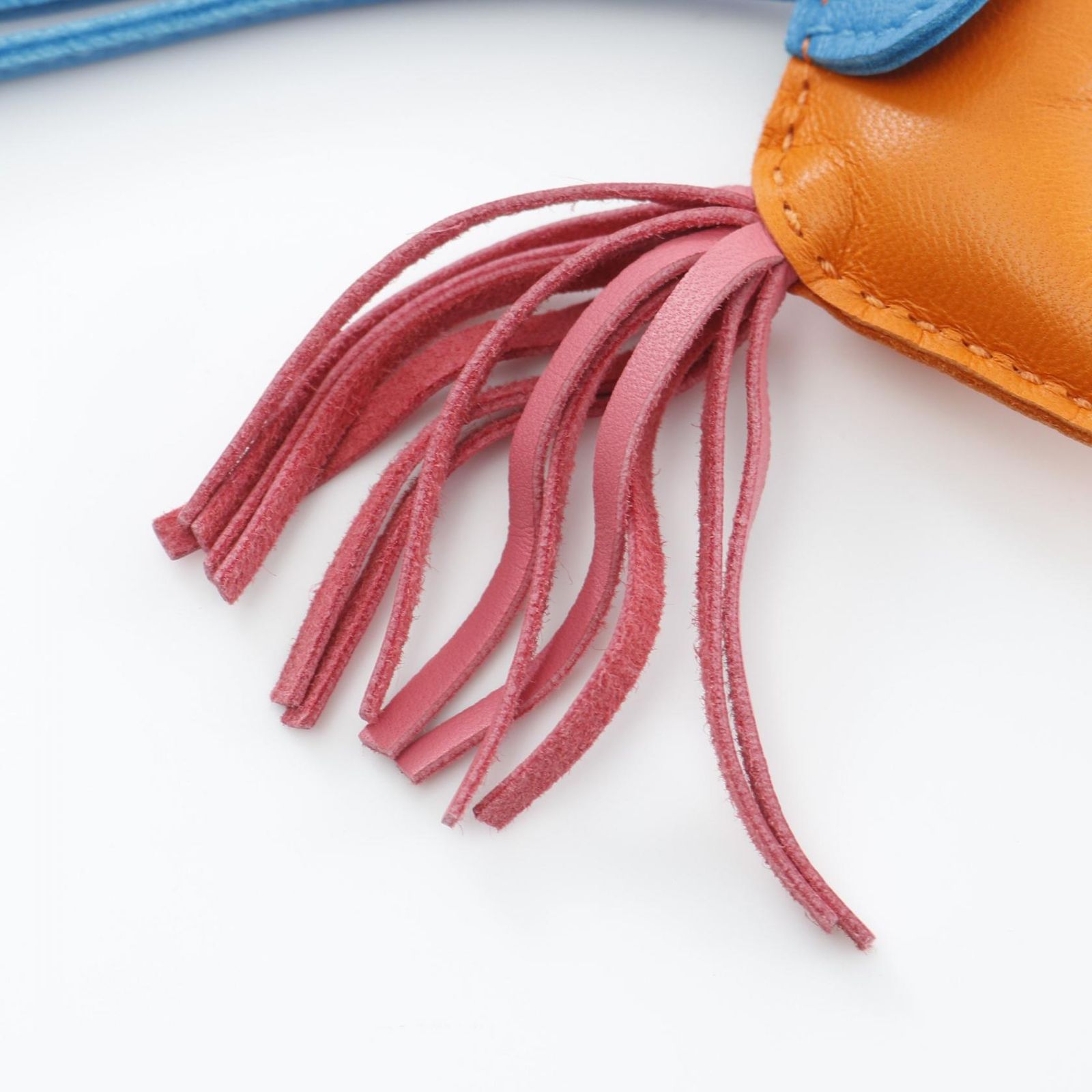 HERMES エルメス ロデオPM オレンジ ローズアザレ ブルー