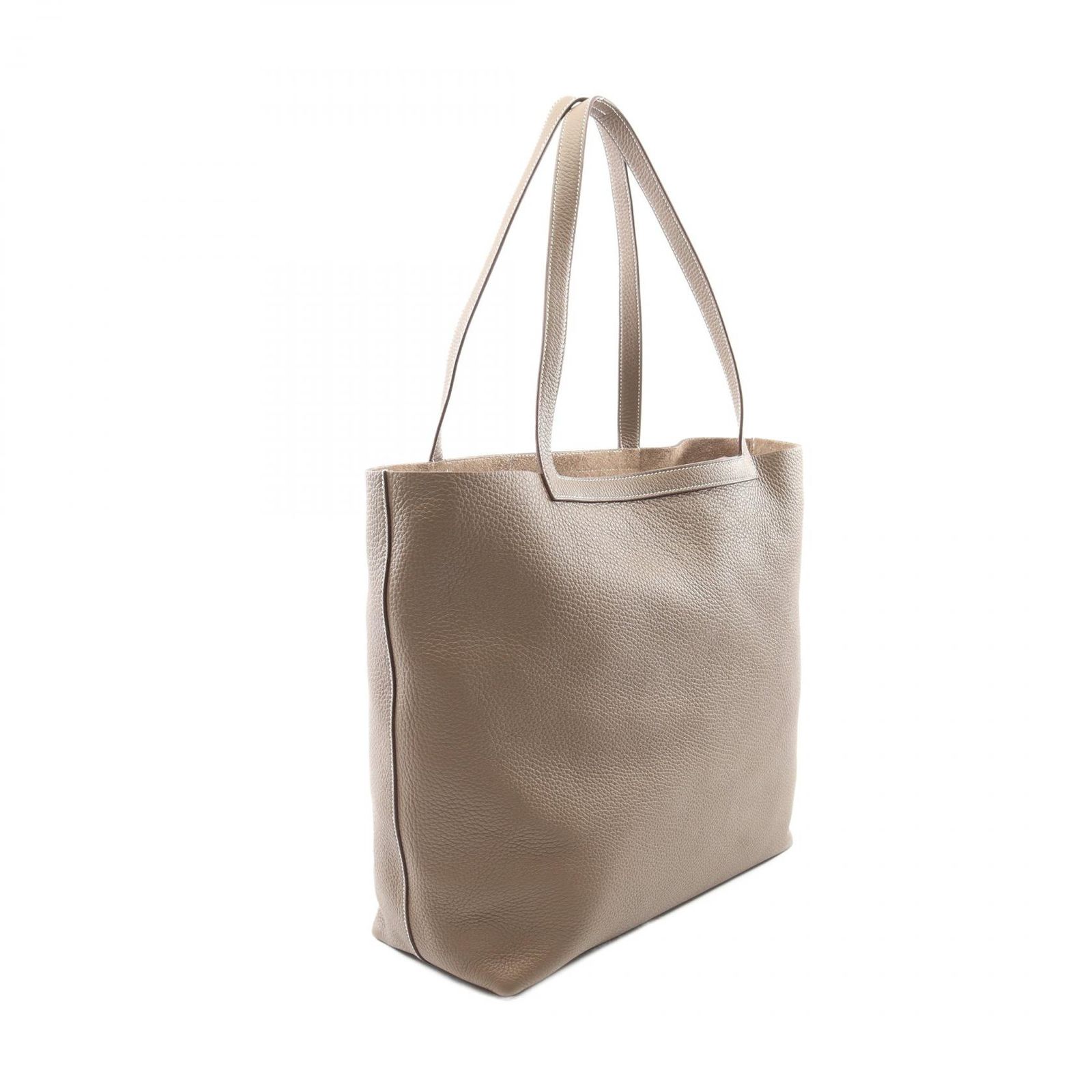 エルメス HERMES トートバッグ カバセリエ46 エトゥープ レザー