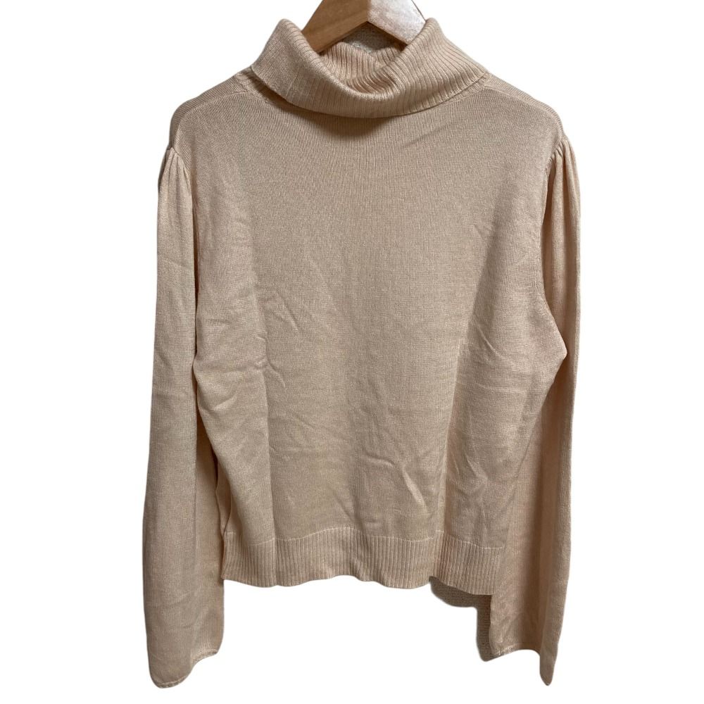 Burberry タートルネック ニット 38 ブラウン 美品 BURBERRY LONDON バーバリーロンドン シルクカシミヤ