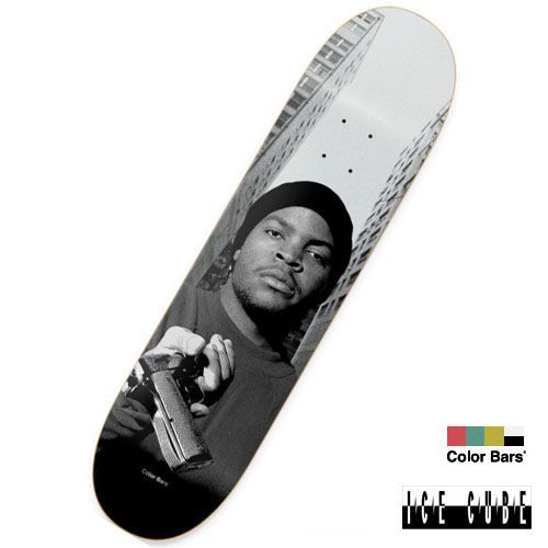 【SALE】Color Bars×Ice Cube アイス・キューブ スケートボードデッキ