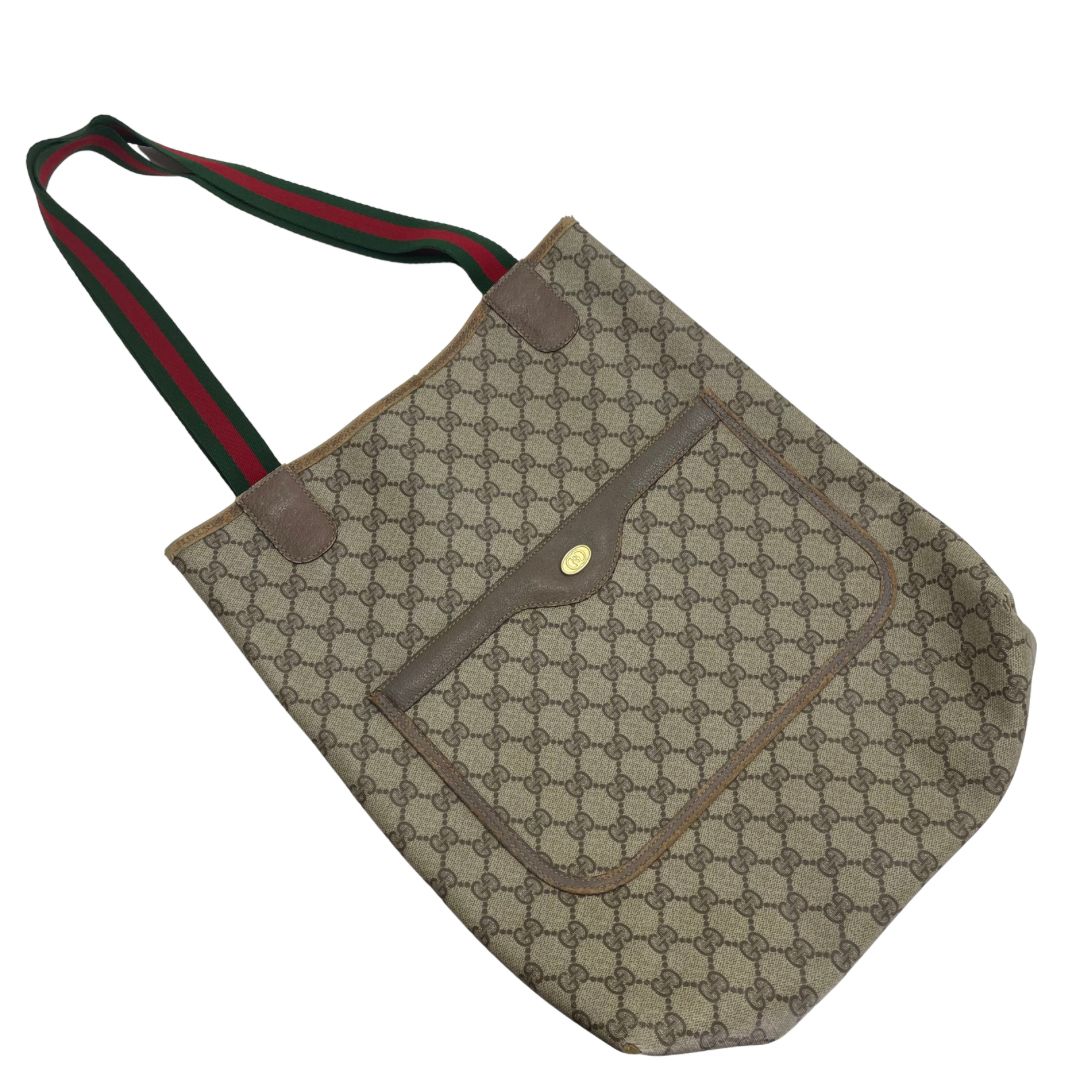 2391 GUCCI グッチ トートバッグ スプリーム シェリーライン GG