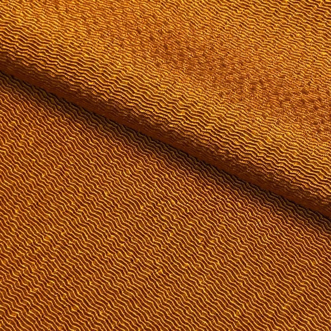 和装小物 帯揚げ 正絹 無地 金茶色 縮緬 C-5737 - メルカリ 