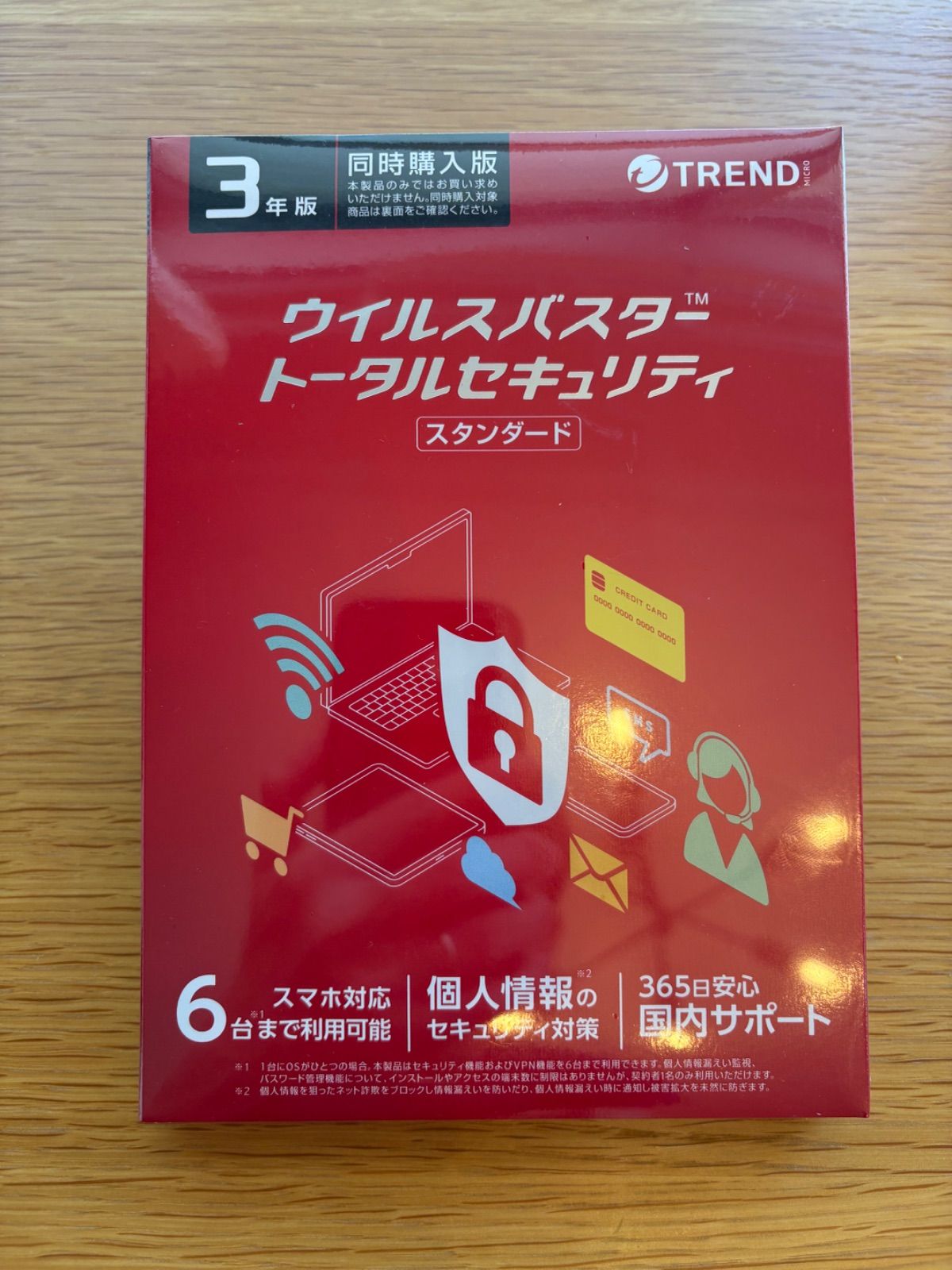 トレンドマイクロ ウイルスバスター トータルセキュリティ