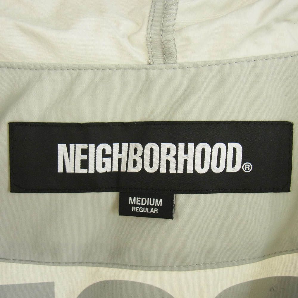 NEIGHBORHOOD ネイバーフッド 22AW 222TSNH-JKM02 ANORAK JKT バック
