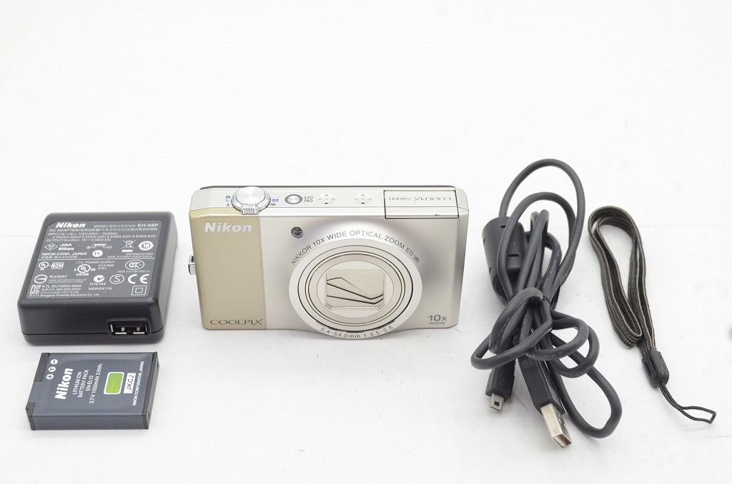 Nikon ニコン COOLPIX S8000 コンパクトデジタルカメラ シャンパンシルバー 250713b