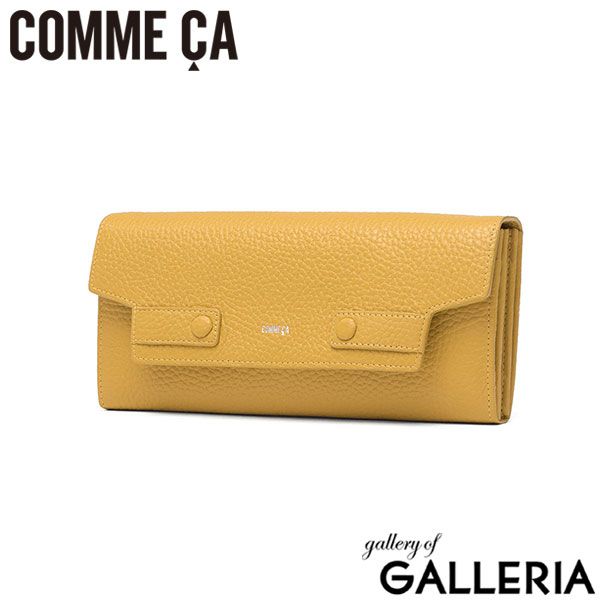 【商品レビューで＋5％】COMME CA 長財布 レディース コムサ ブランド 本革 レザー 革 大容量 かぶせ 小銭入れ スナップボタン おしゃれ  Bon chic CCM74685 COMME CA 長財布 レディース コムサ ブランド 本革 レザー 革 大容量