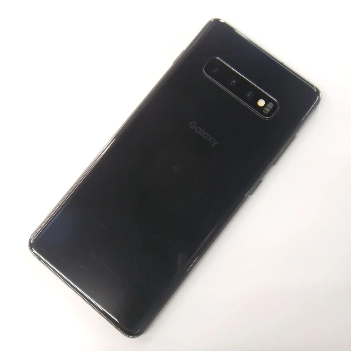 中古】 Galaxy S10+ SCV42 プリズムブラック au SIMロック解除済 - メルカリ