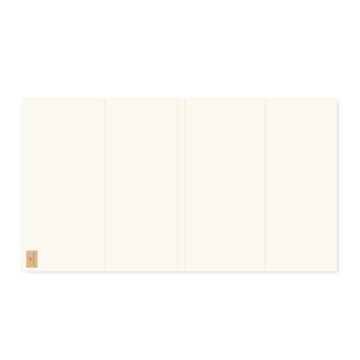 夫が寝たあとに で紹介 GGUMBI LICOCO-PLUS プレイマット 折りたたみ シームレス クリーンマット アイボリー|モダングレー 120cm×160cm