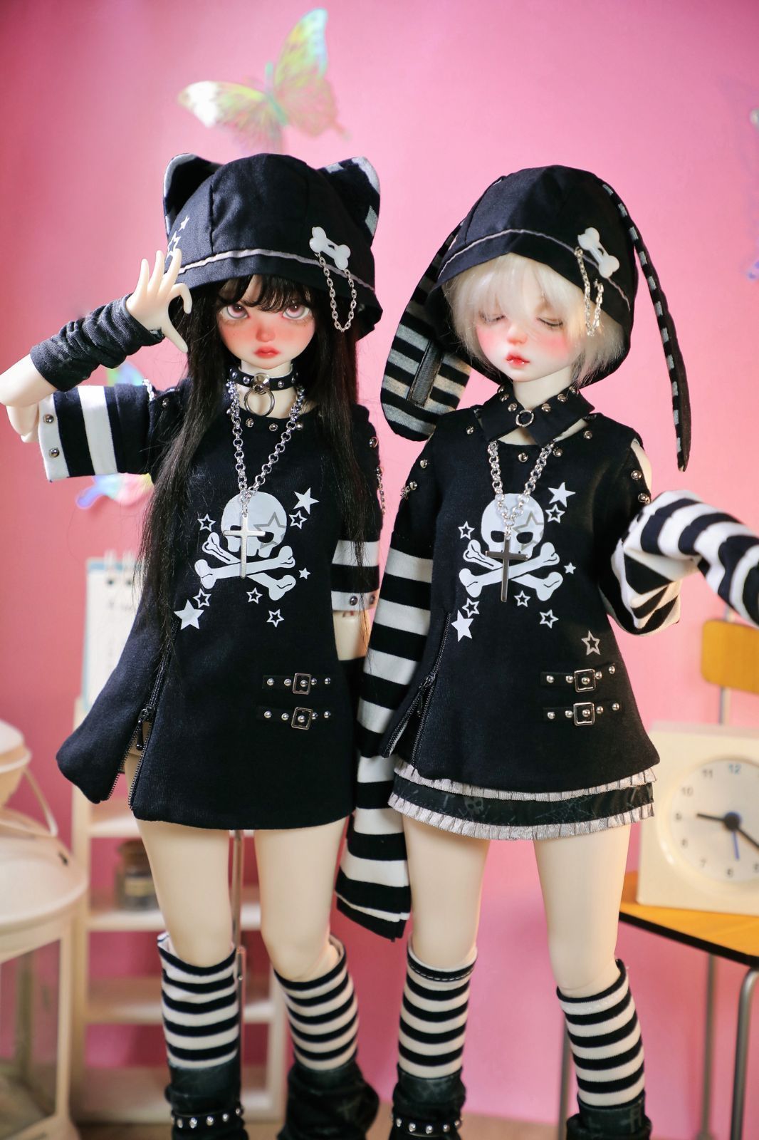海外ディーラー製 ドール服 MDD 1/4 地雷 うさぎ耳 垂れ耳-C1174 海外ディーラー製 ドール服 MDD 1/4 地雷 うさぎ耳 垂れ耳-C1174