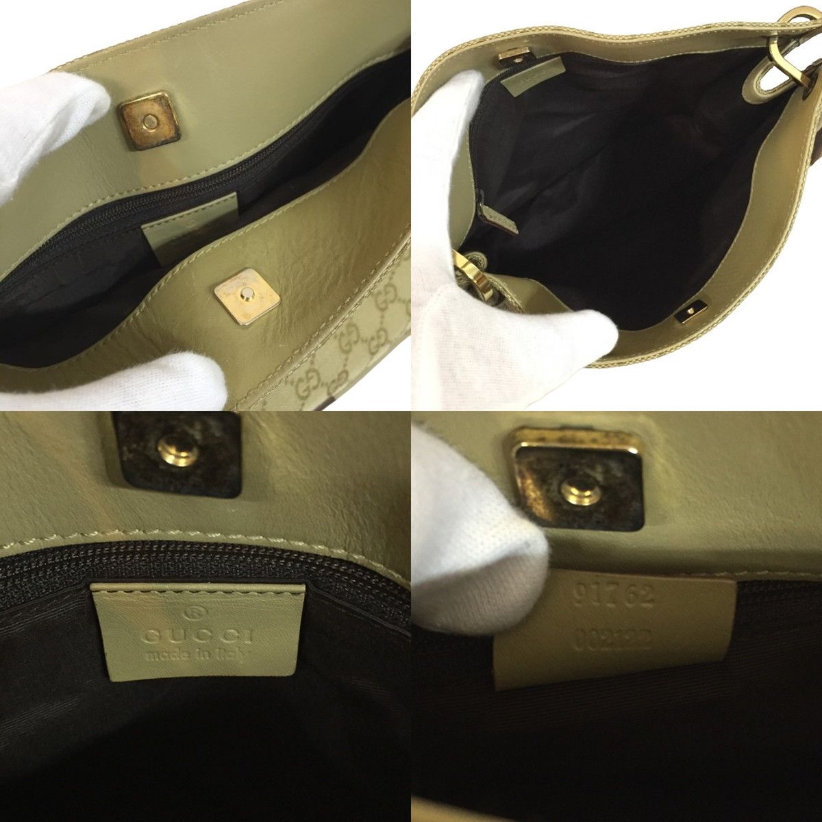 GUCCI 91762 GGキャンバス ショルダーバッグ GG柄 - メルカリ