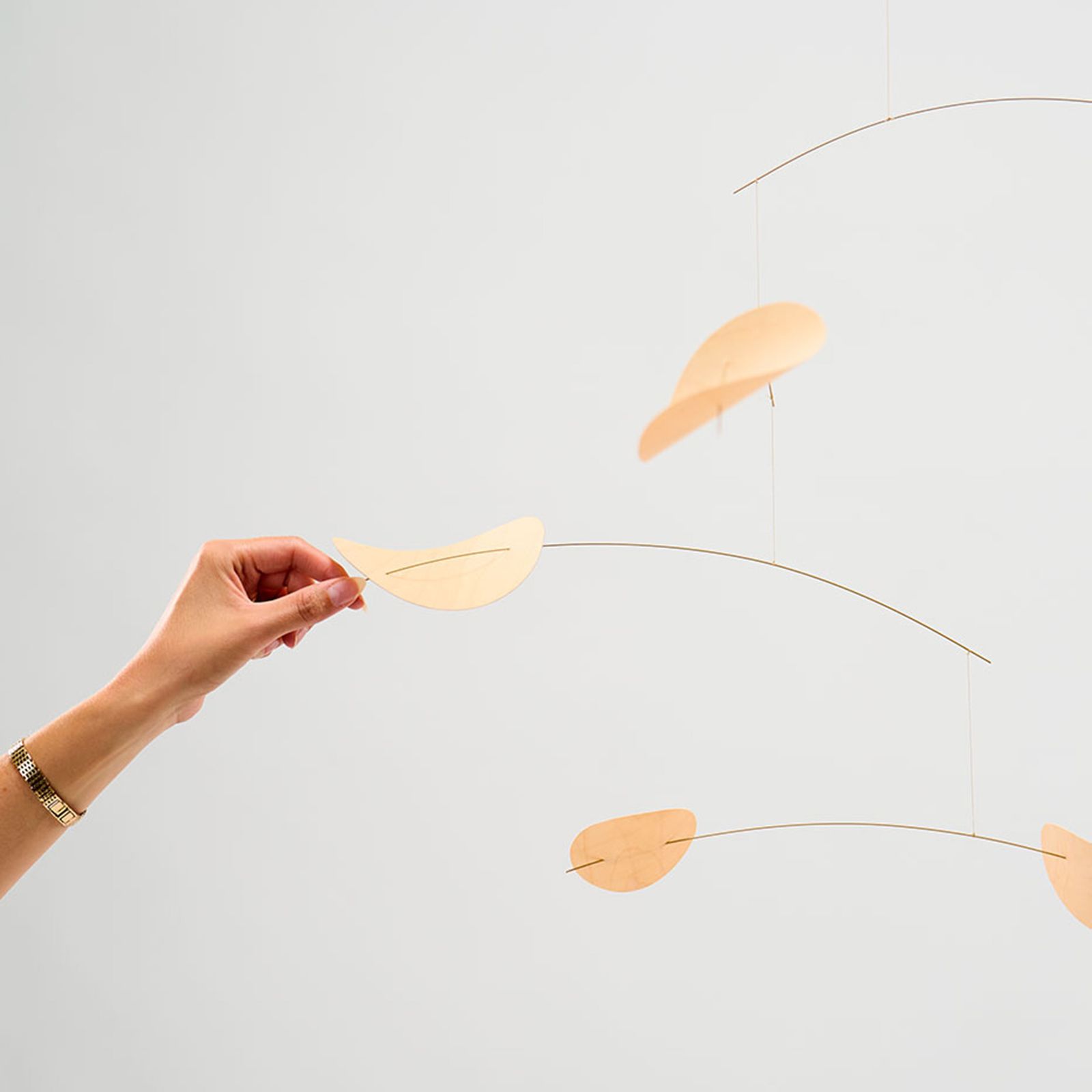 モビール 北欧 デンマーク製 Drifting Clouds medium FLENSTED mobiles フレンステッド 32x158M