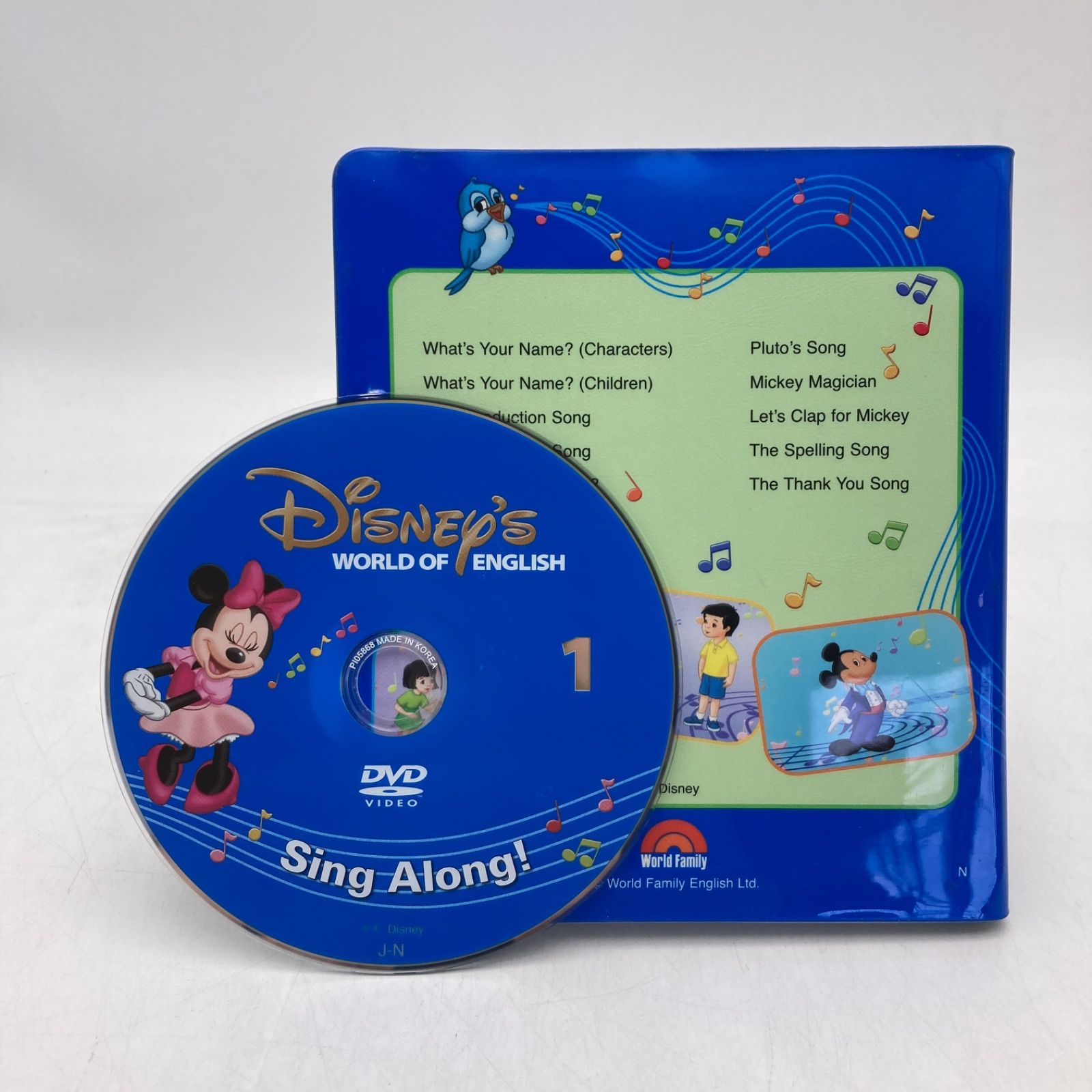新子役DVD12枚セット　DWEディズニー英語システム　ワールドファミリー シングアロング 新子役 DVD12枚 絵本＆CD 字幕あり ディズニー