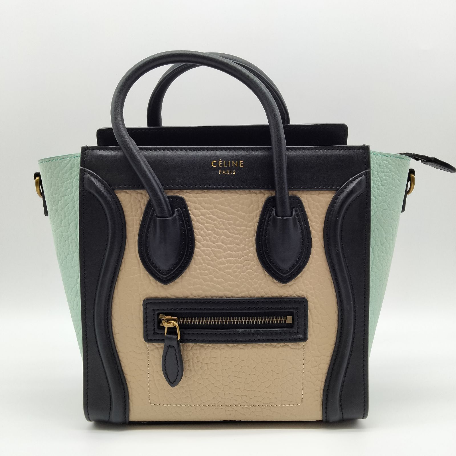 ✨CELINE✨セリーヌ ラゲージ ナノショッパー レザー