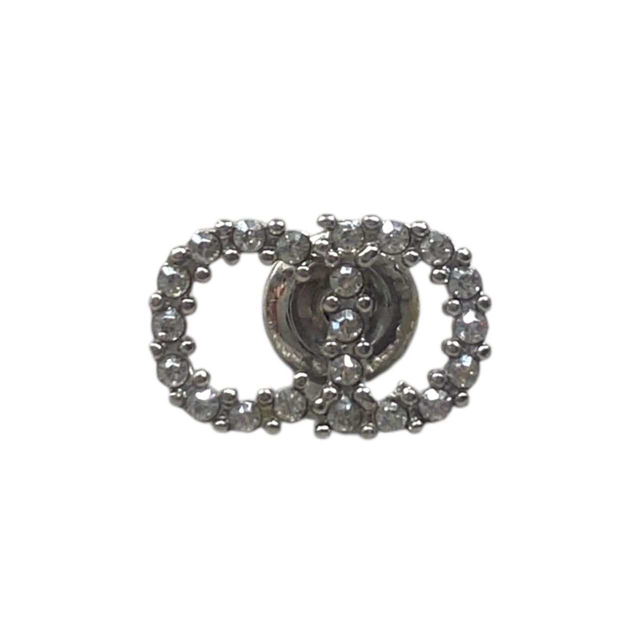 2058 ChristianDior ピアス　エンブレム 楽天市場】クリスチャンディオール CDエンブレムロゴピアス