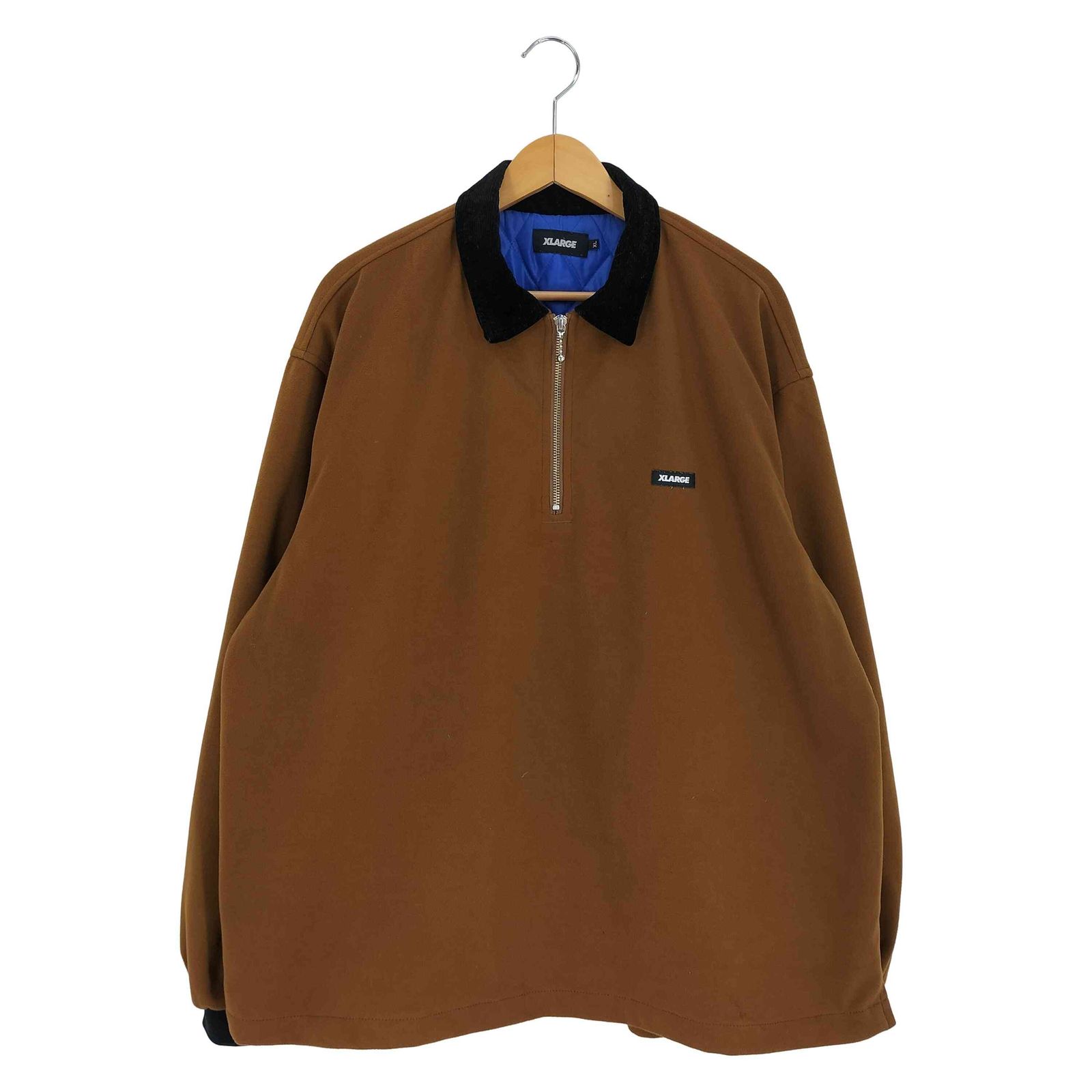 エクストララージ XLARGE QUILTED HALF-ZIP SHIRT キルテッド ハーフジップ シャツ メンズ import：XL 