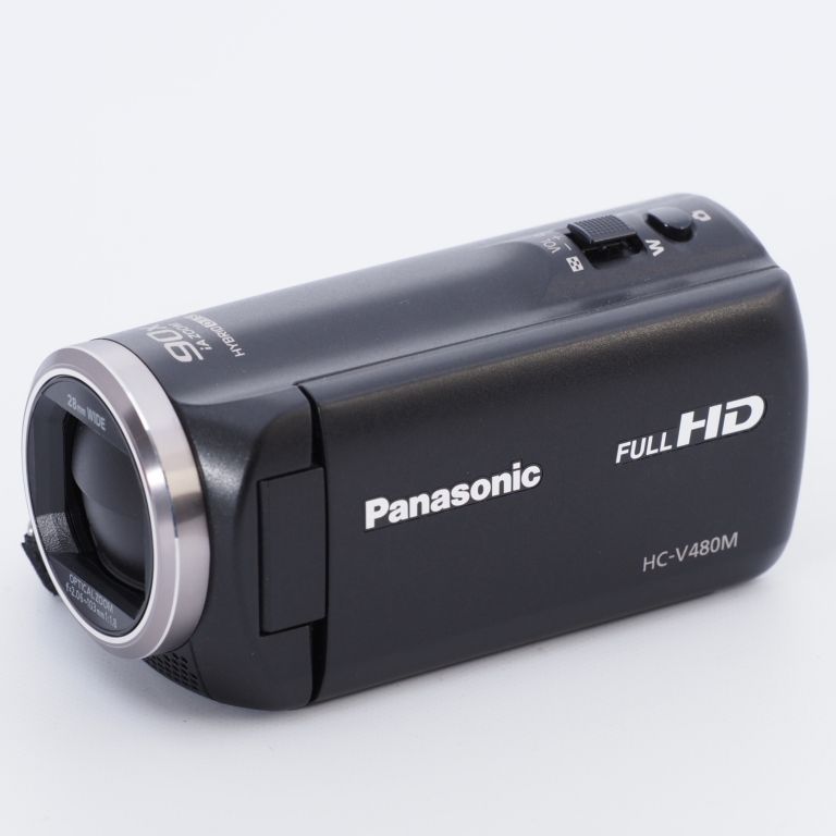ビデオカメラ　パナソニック Panasonic HC-V480M ブラックSDカード32G