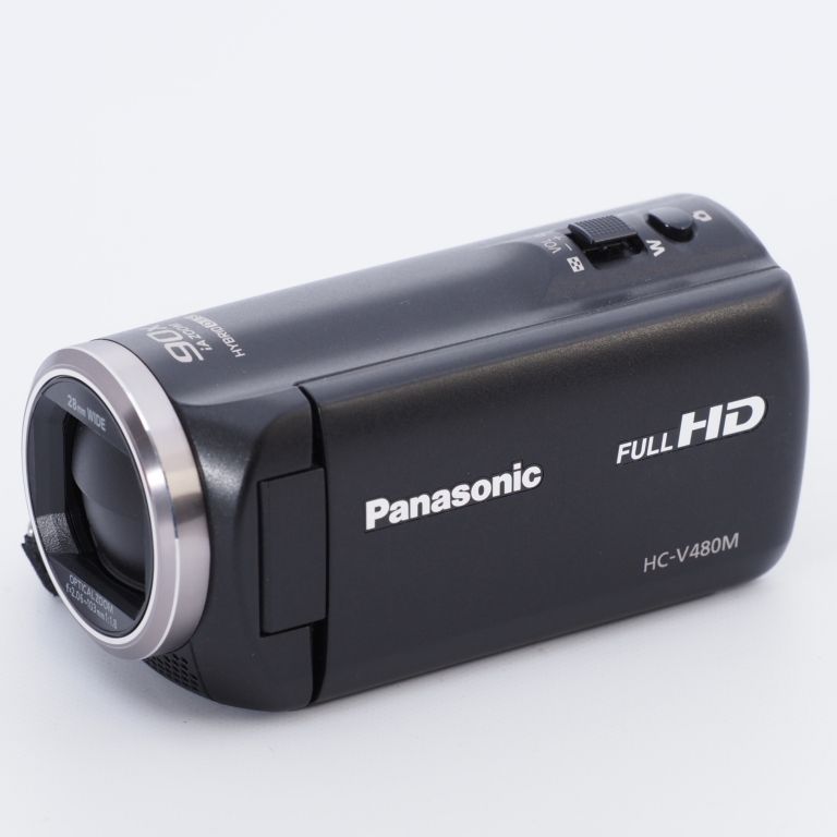 動作品 Panasonic HC-V480M ブラック デジタルビデオカメラ
