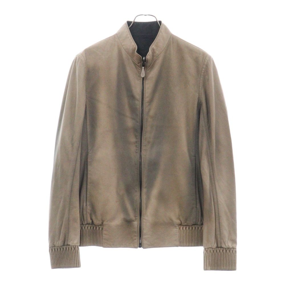 Berluti (ベルルッティ) Reversible Lamb Leather Jacket リバーシブル ラムレザー ジャケット ブラック/ベージュ