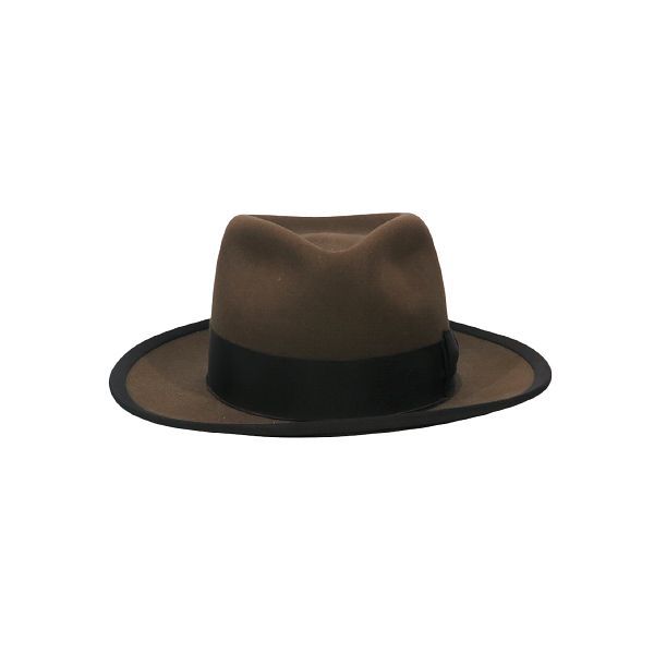 H.W. DOG & CO. ウールフェルトハット ベージュ　38 POLKAP RABBIT FUR FELT HAT - Beige – THE H.W.DOG&CO.