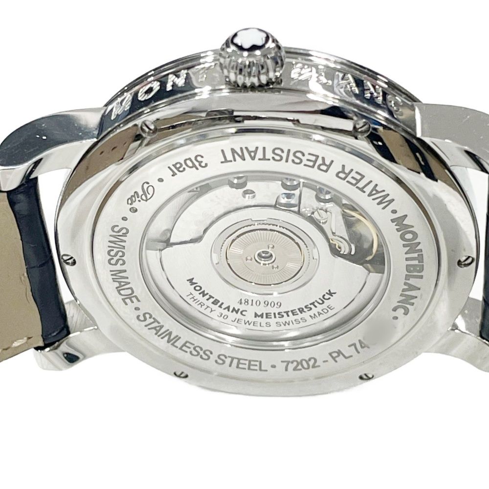 MONTBLANC モンブラン スター レトログラード シルバー 7202