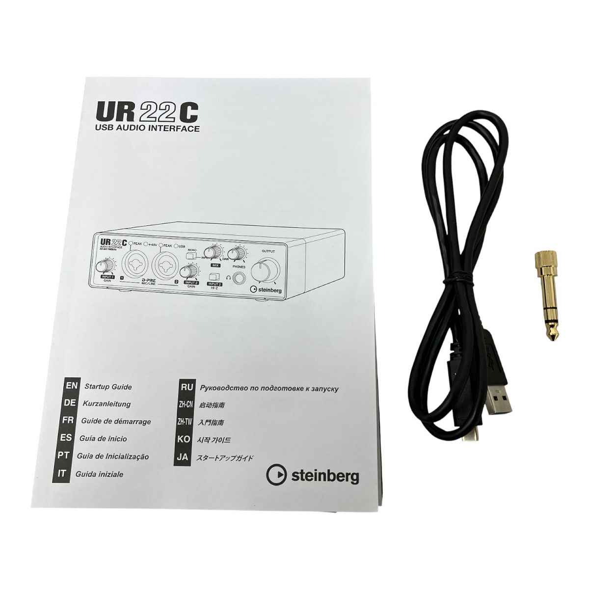 Steinberg UR22C スタインバーグ オーディオインターフェイス 音響機器 M10520987