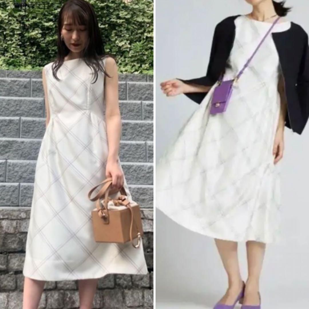 CELFORD 定価2.3万 プリントドレス ワンピース