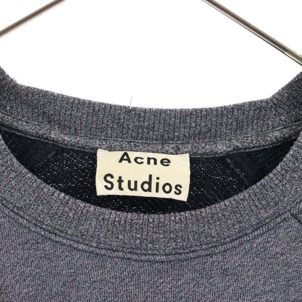Acne Studios ネイビー クルーネックスウェット 楽天市場】Acne Studios アクネストゥディオズ クルーネック