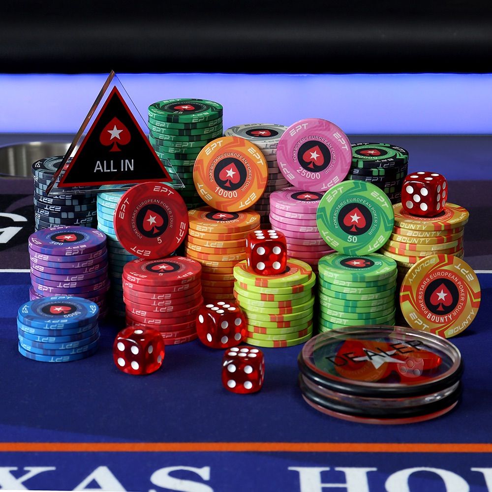 EPT ポーカーチップ 100枚 - トランプ EPT ポーカーチップ 100枚 - トランプ